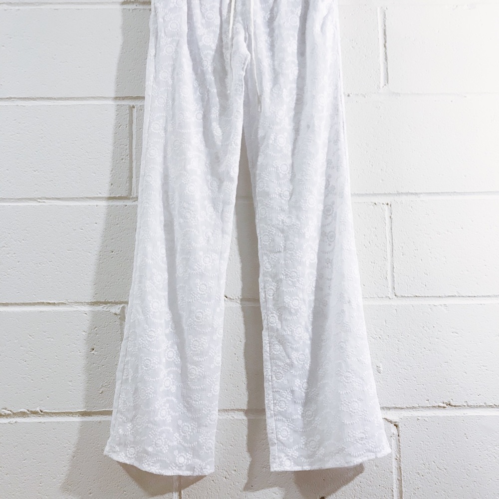 Wildfox Embroidered Beach Pants